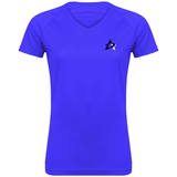 Tee Shirt Sport Femme Col V AD Femme>Vêtements de sport Sporty Royal Blue / XS / Produit Arima Defense